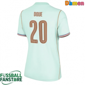 Frankreich Desire Doue #20 Replik Auswärtstrikot Damen WM 2026 Kurzarm